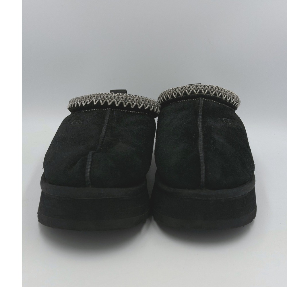 UGG Tazz Platform Slippers Womens 8 Black Suede 1122553 - Picture 10 of 10